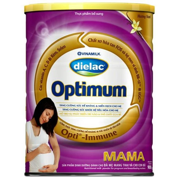 Sữa Bột Dielac Optimum Mama - Hộp Thiếc 900g