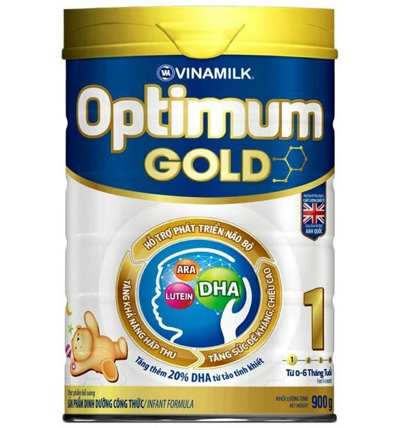 Sữa Bột Optimum Gold 1 - Hộp Thiếc 900g