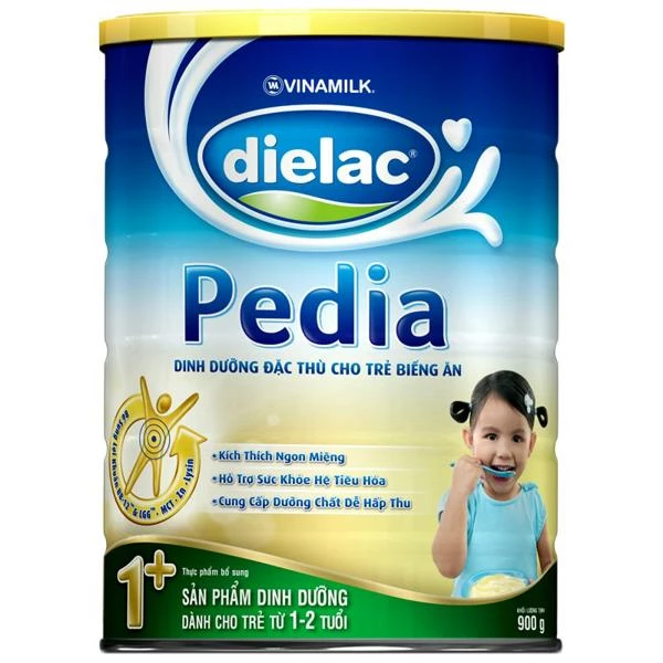 Sữa Bột Dielac Pedia 1+ - Hộp Thiếc 900g