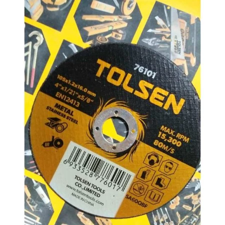 Đĩa cắt cắt & Inox Tolsen 76101
