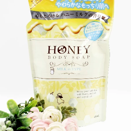 Sữa tắm Honey dưỡng ẩm, làm mịn dạng kem (loại túi)
