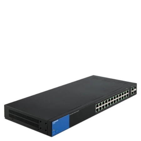 26-port 10/100/1000mbps Managed Switch  + 2 RJ45/2 SFP Combo