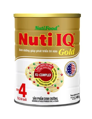 Nuti IQ Gold Step 4 Hộp 400g