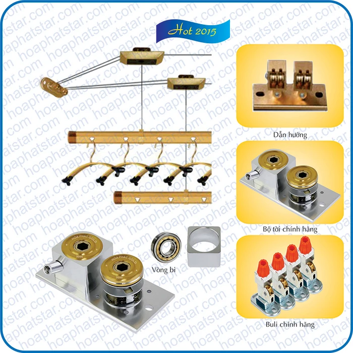 Giàn Phơi Thông Minh Hòa Phát GOLD-9999