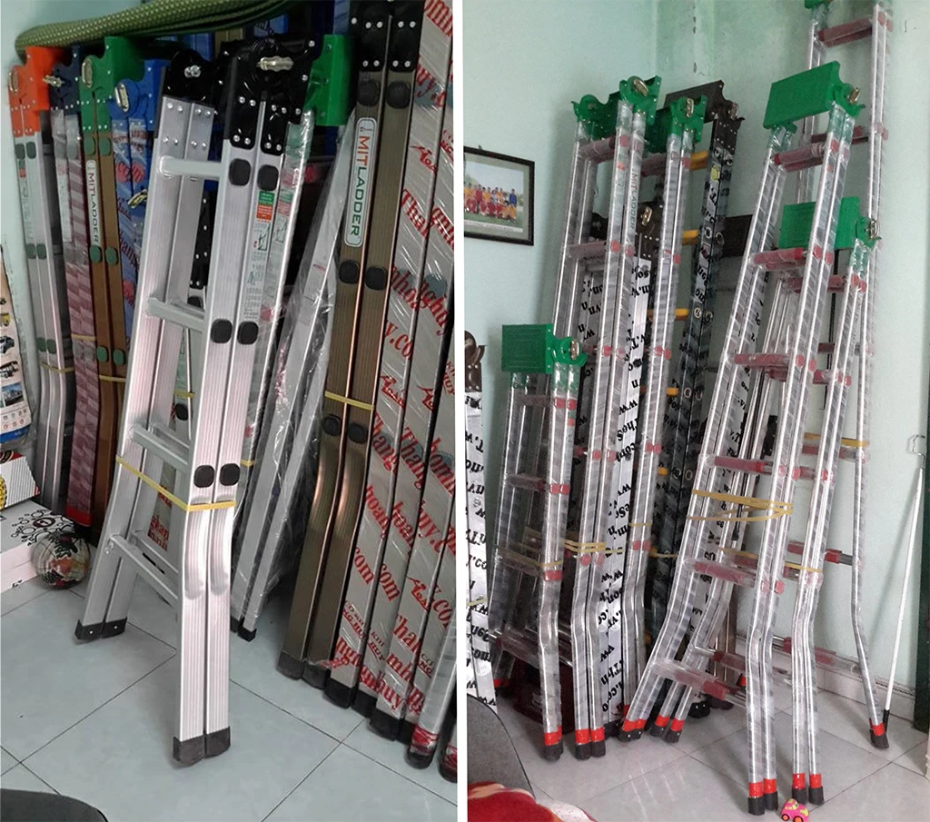 Thang nhôm chữ A MIT Ladder 2,5m loại dày