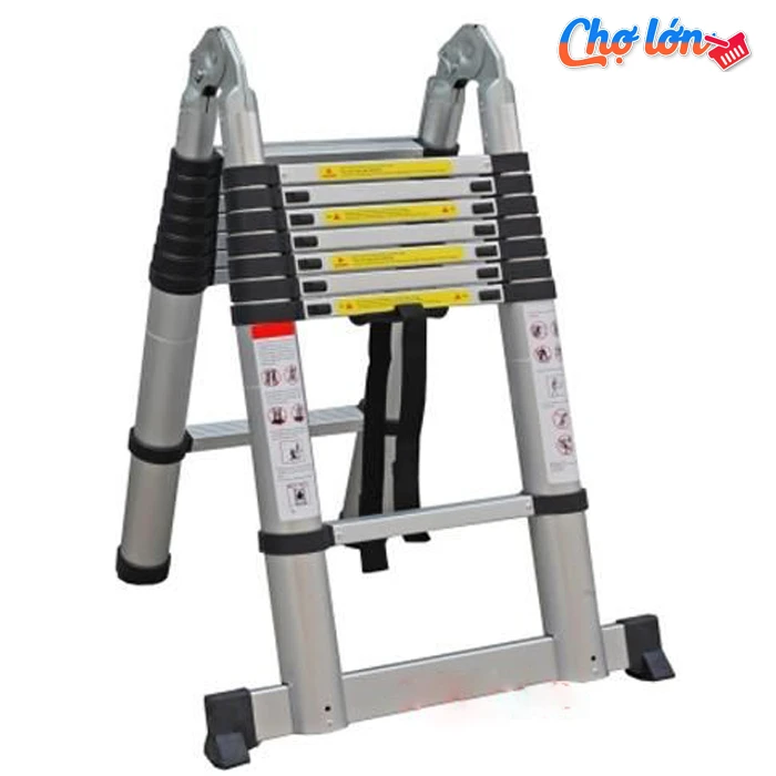 Thang nhôm rút gọn chữ A Ninda ND-44AI