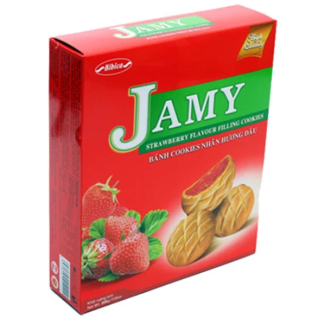 Bánh Jamy nhân mứt dâu HG 200g