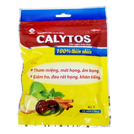 Kẹo thảo mộc Calytos túi 50g