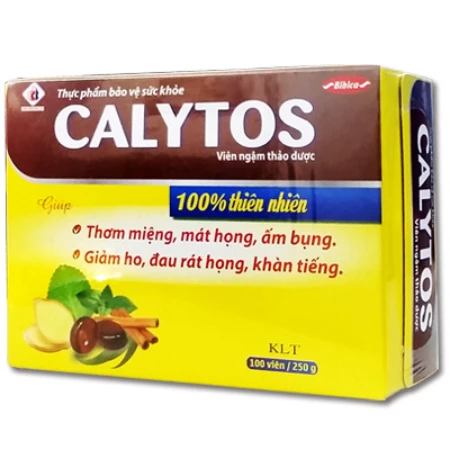 Kẹo thảo mộc Calytos HG 250g
