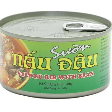 Sườn nấu đậu 200g