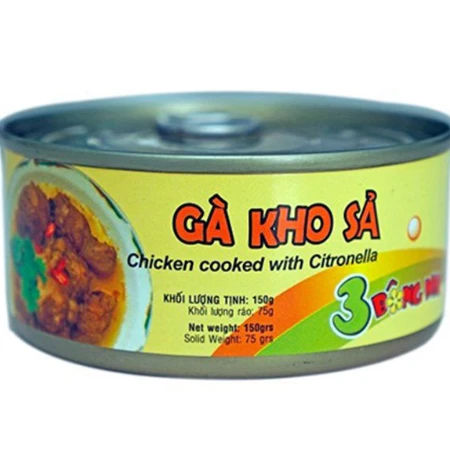 Gà kho sả 3 bông mai 150g