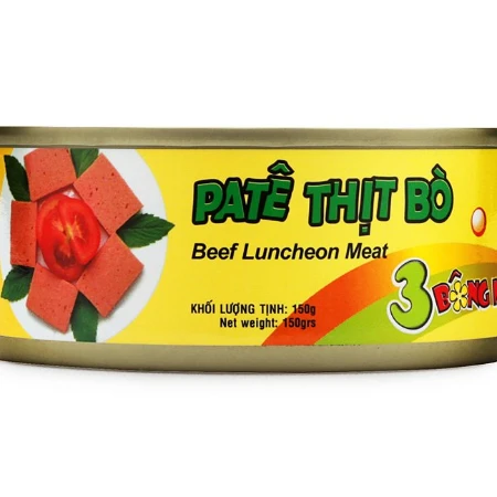 Patê thịt bò 3 bông mai 150g