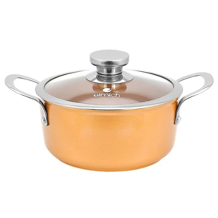   Nồi phủ sứ cao cấp Full induction Elmich Royal Premium EL-1180 Size 22cm