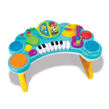Bộ đồ chơi đàn Piano kết hợp 10 nhạc cụ BKIDS 003398