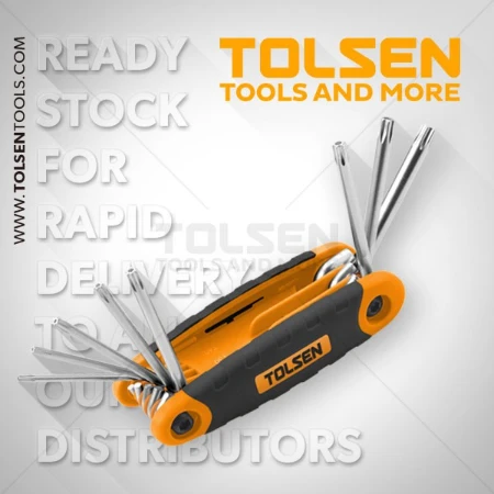 BỘ LỤC GIÁC 8 CÂY ĐẦU BÔNG TOLSEN