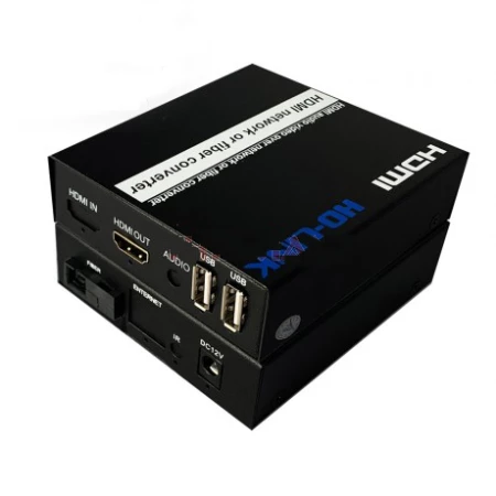 Bộ chuyển đổi HDMI sang quang hỗ trợ USB, BT-101S-20T/R -USB