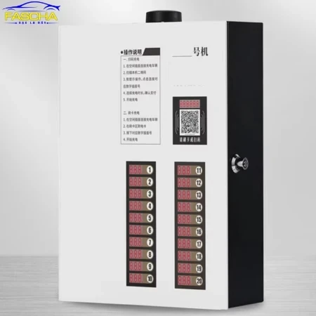 Bộ Sạc Xe Máy Điện FASCHA FA-BC4 – 10 cổng sạc