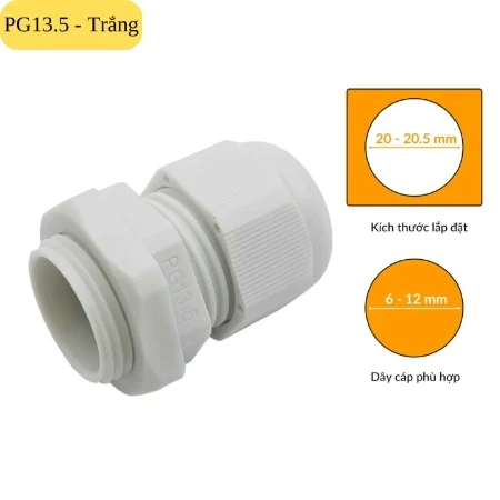Ốc siết cáp nhựa PG 13.5