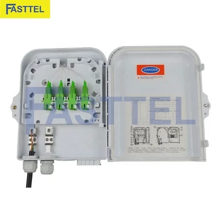 ODF 08FO Outdoor Nhựa , Đầy Đủ Phụ Kiện SC/APC