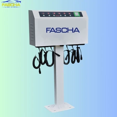 Bộ Sạc Nhanh Xe Máy Điện FASCHA FA-BC6 - 6 cổng sạc