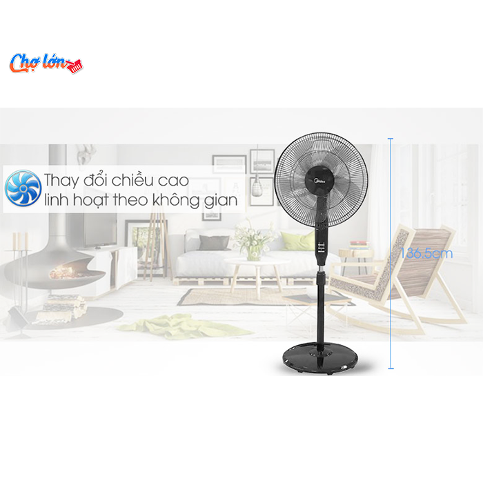 Quạt cây Midea FS40-15QR