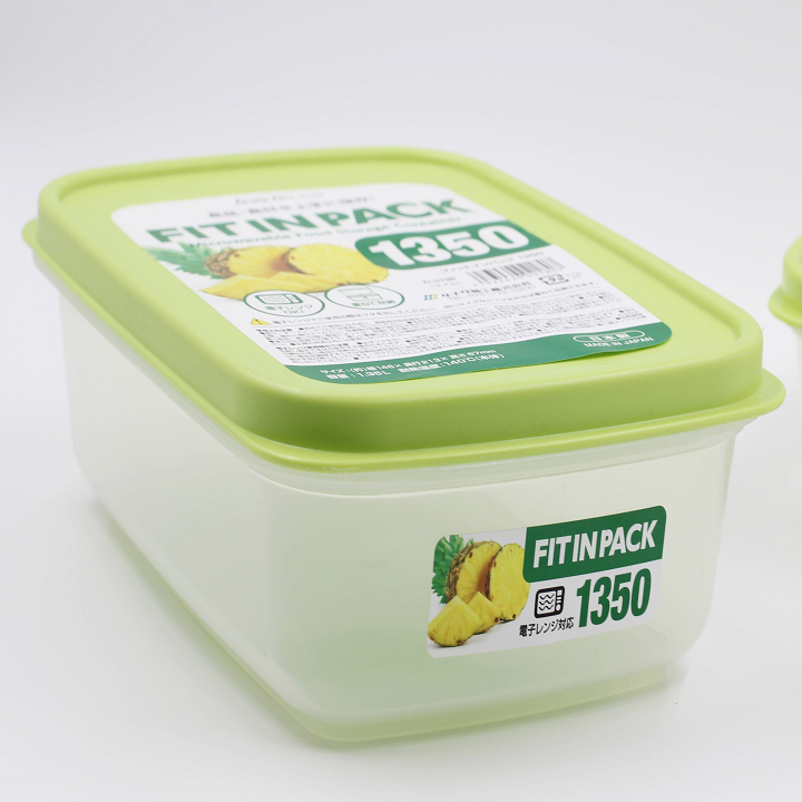 Hộp nhựa nắp dẻo 1350ml