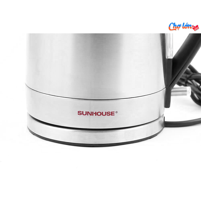 Ấm siêu tốc inox Sunhouse 1,7L SHD1375