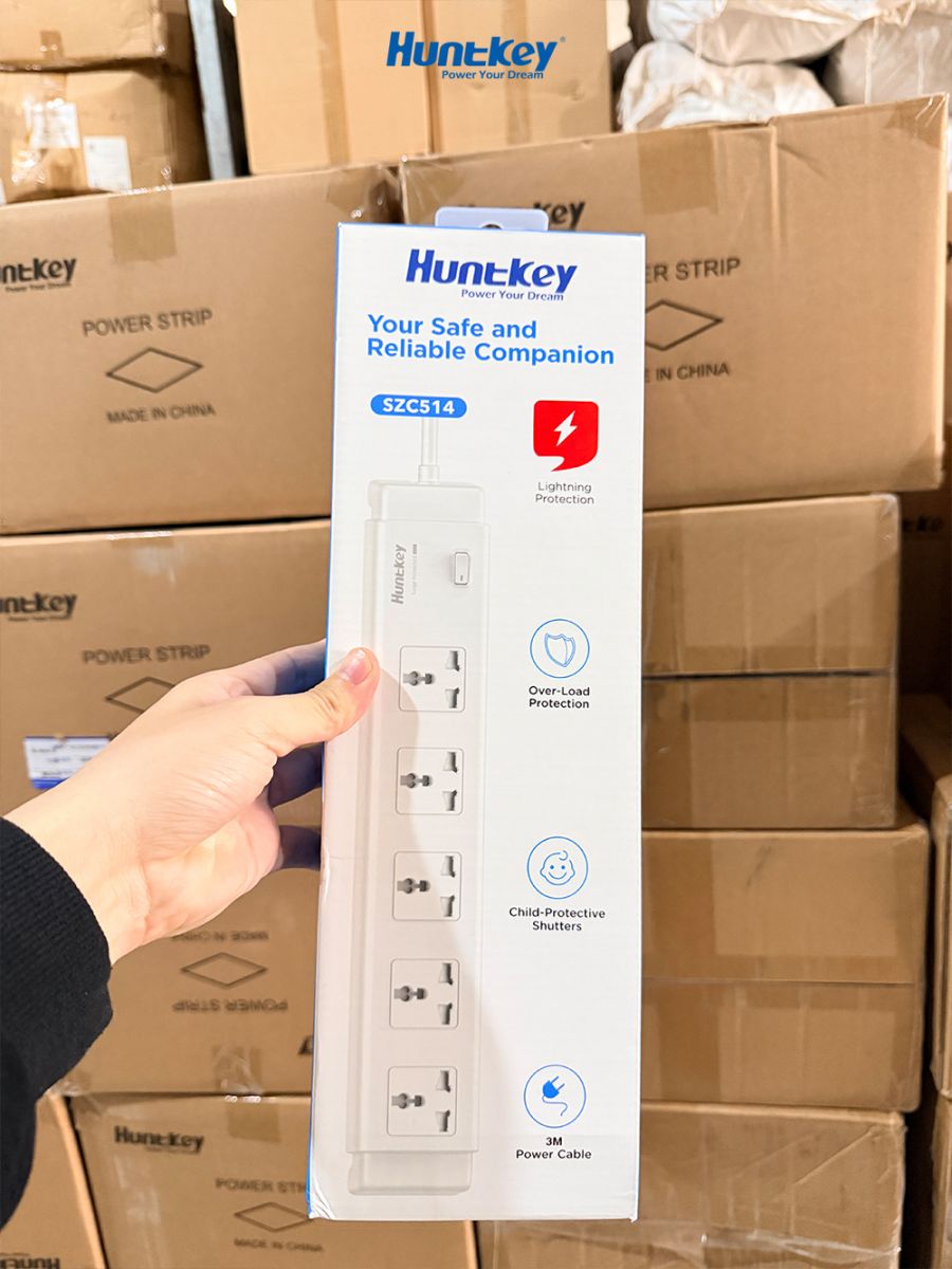 Ưu đãi cực khủng cho ổ cắm điện huntkey