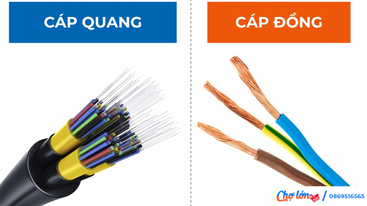 So với cáp đồng truyền thống, cáp quang tỏ ra vượt trội hơn ở nhiều mặt