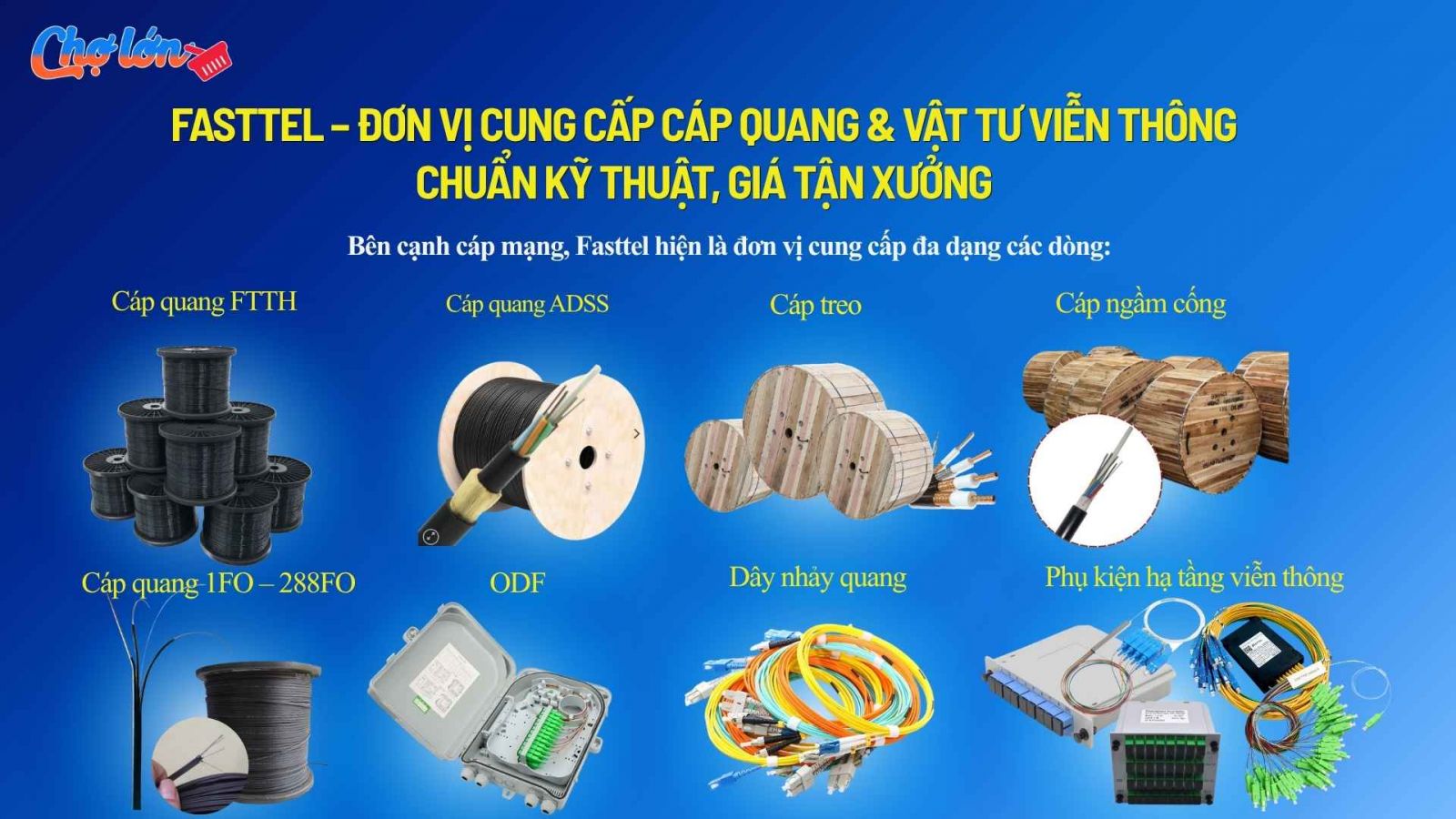 Dây cáp mạng fasttel
