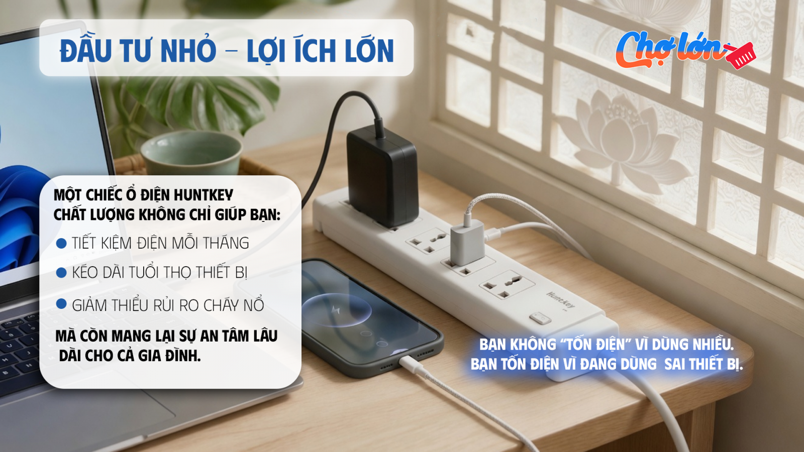 ổ điện huntkey 14_4