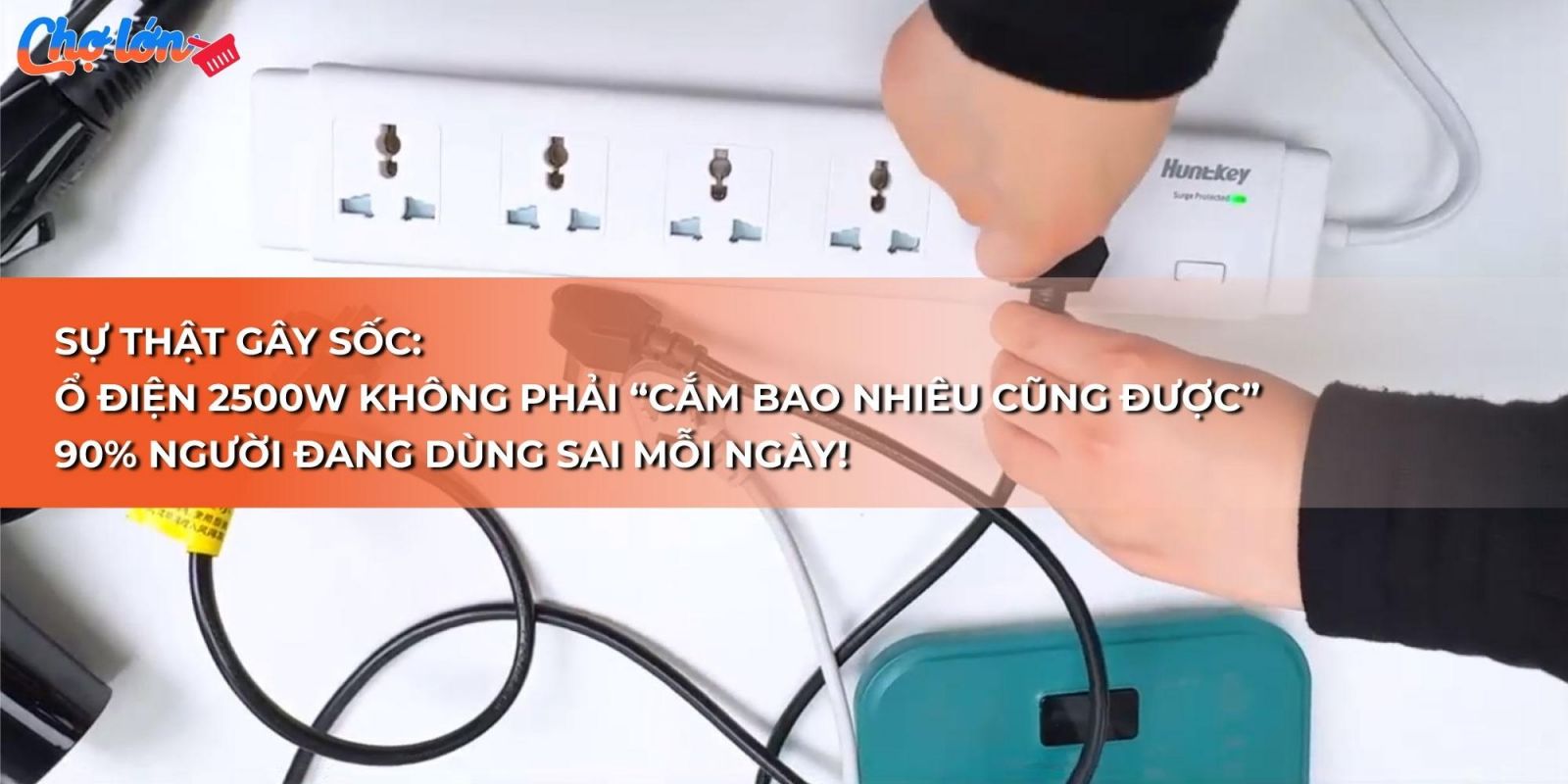 ổ điện huntkey title